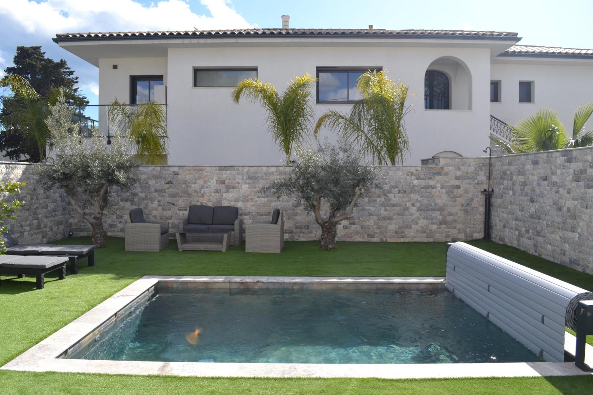 Etoile Du Berger Saint Aygulf 3 Villas Et 4 Appartements Jardin Individuel Et Piscine Chauffee En Saison - La Mer Et Les Plages 450 M Exterior foto